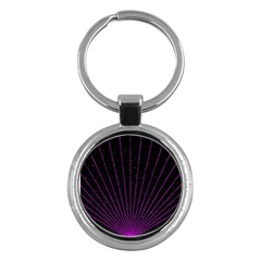 Laser Show Festival Key Chain (round) by HermanTelo