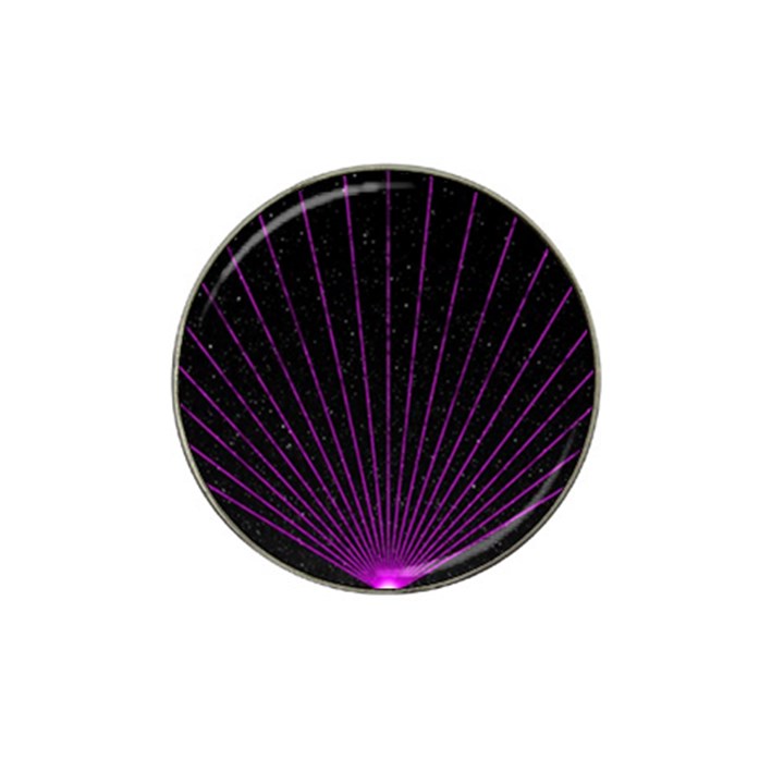 Laser Show Festival Hat Clip Ball Marker