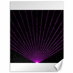 Laser Show Festival Canvas 36  X 48  by HermanTelo