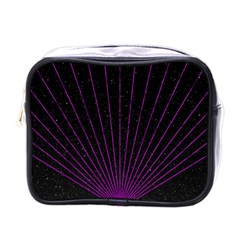 Laser Show Festival Mini Toiletries Bag (one Side) by HermanTelo