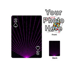 Laser Show Festival Playing Cards 54 Designs (mini) by HermanTelo