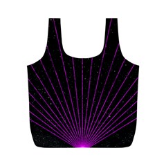 Laser Show Festival Full Print Recycle Bag (m) by HermanTelo