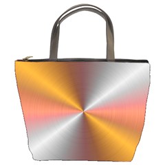 Abstract Easy Shining Bucket Bag by Bajindul