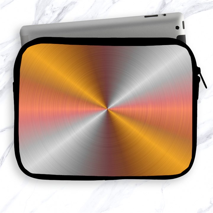 Abstract Easy Shining Apple iPad 2/3/4 Zipper Cases