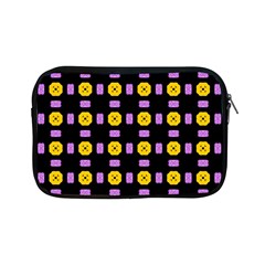 Pattern Black Background Seamless Apple Ipad Mini Zipper Cases by Simbadda