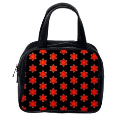 Flower Pattern Pattern Texture Classic Handbag (one Side) by Simbadda