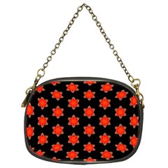 Flower Pattern Pattern Texture Chain Purse (one Side) by Simbadda