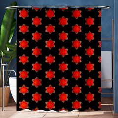 Flower Pattern Pattern Texture Shower Curtain 60  X 72  (medium)  by Simbadda