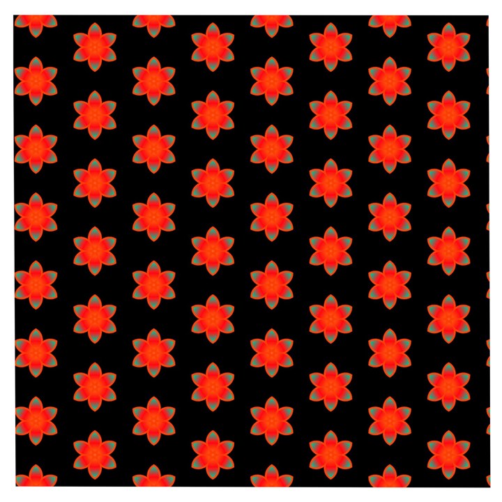 Flower Pattern Pattern Texture Wooden Puzzle Square