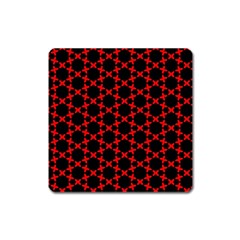 Pattern Seamless Texture Design Square Magnet by Simbadda