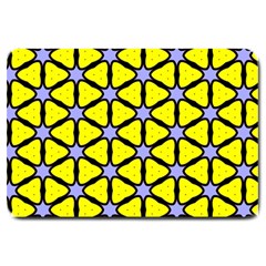 Pattern Modern Colorful Bright Large Doormat  by Simbadda