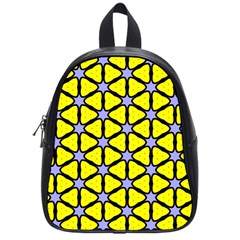 Pattern Modern Colorful Bright School Bag (small) by Simbadda