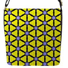 Pattern Modern Colorful Bright Flap Closure Messenger Bag (s) by Simbadda