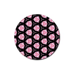 Backgrounds Texture Rubber Coaster (round) 