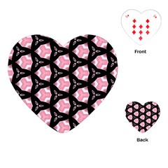 Backgrounds Texture Playing Cards Single Design (heart) by Simbadda