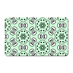 Background Texture Dots Pattern Magnet (rectangular) by Simbadda