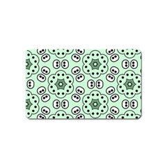 Background Texture Dots Pattern Magnet (name Card) by Simbadda