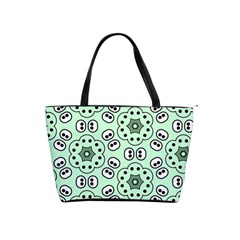 Background Texture Dots Pattern Classic Shoulder Handbag by Simbadda