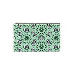 Background Texture Dots Pattern Cosmetic Bag (small) by Simbadda