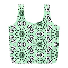 Background Texture Dots Pattern Full Print Recycle Bag (l) by Simbadda