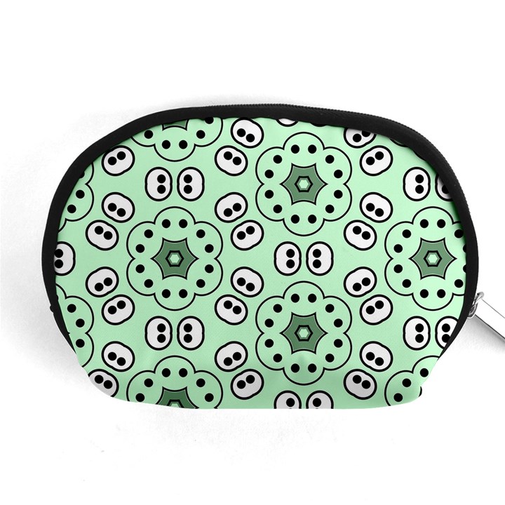 Background Texture Dots Pattern Accessory Pouch (Medium)