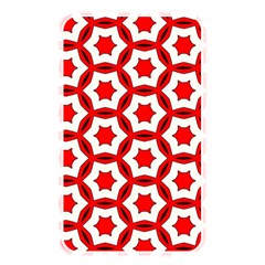 Pattern Red White Texture Seamless Memory Card Reader (rectangular) by Simbadda