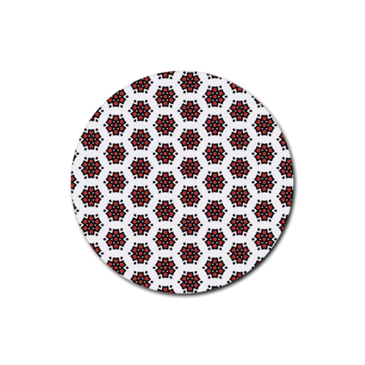 Pattern Seamless Seamless Pattern Rubber Coaster (Round) 