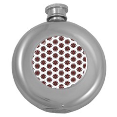 Pattern Seamless Seamless Pattern Round Hip Flask (5 Oz) by Simbadda