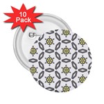 Background Texture Pattern Modern 2.25  Buttons (10 pack)  Front