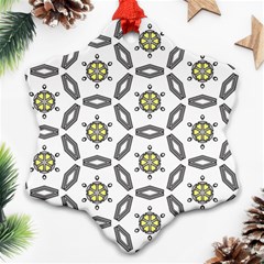 Background Texture Pattern Modern Ornament (snowflake) by Simbadda