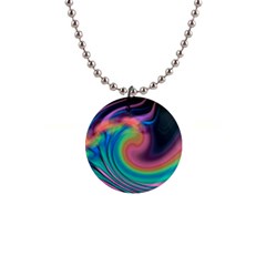 Abstract Art Abstract Background 1  Button Necklace