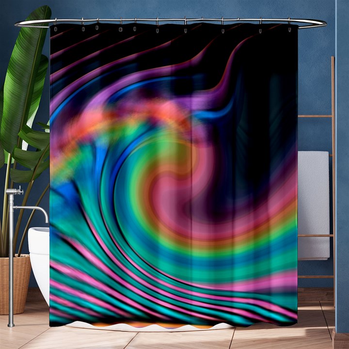 Abstract Art Abstract Background Shower Curtain 60  x 72  (Medium) 