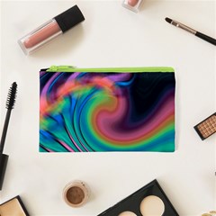 Abstract Art Abstract Background Cosmetic Bag (xs) by Simbadda