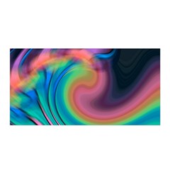 Abstract Art Abstract Background Satin Wrap by Simbadda