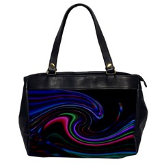 Art Abstract Colorful Abstract Art Oversize Office Handbag by Simbadda