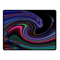 Art Abstract Colorful Abstract Art Fleece Blanket (small) by Simbadda