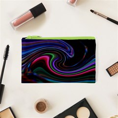 Art Abstract Colorful Abstract Art Cosmetic Bag (xs) by Simbadda