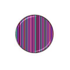 Stripes Wallpaper Texture Hat Clip Ball Marker by Simbadda