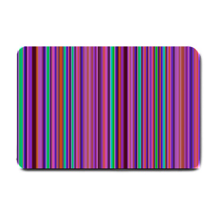 Stripes Wallpaper Texture Small Doormat 