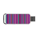 Stripes Wallpaper Texture Portable USB Flash (Two Sides) Front