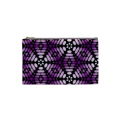 Pattern Purple Seamless Design Cosmetic Bag (small) by Simbadda