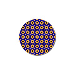 Pattern Circle Seamless Texture Golf Ball Marker by Simbadda