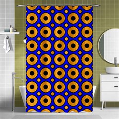 Pattern Circle Seamless Texture Shower Curtain 48  X 72  (small)  by Simbadda