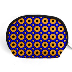 Pattern Circle Seamless Texture Accessory Pouch (medium) by Simbadda