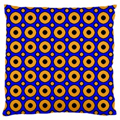 Pattern Circle Seamless Texture Standard Flano Cushion Case (one Side) by Simbadda