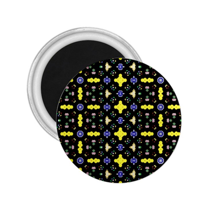 Pattern Black Background Texture 2.25  Magnets