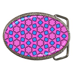 Pattern Pink Stars Texture Seamless Belt Buckles