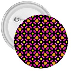 Pattern Colorful Texture Design 3  Buttons