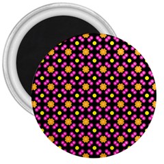 Pattern Colorful Texture Design 3  Magnets