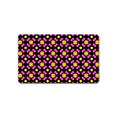 Pattern Colorful Texture Design Magnet (Name Card)